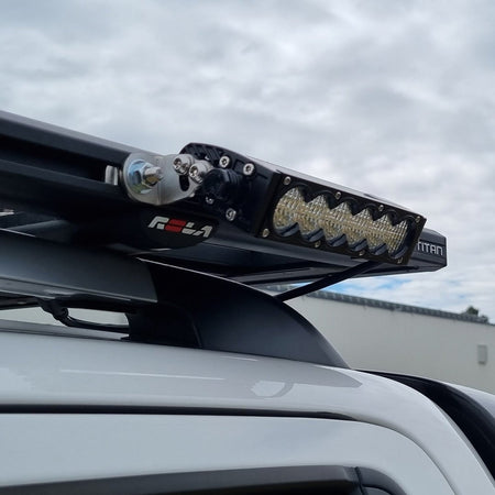 Carbon Offroad - Raptor Light Bar Brackets to suit Rola Titan MKI & MKII Roof Tray - 4x4 Offroad Centre