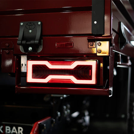 PVS Automotive - Smoked LED Tail Lights Plug n Play for LandCruiser 79 Series/Hilux Genuine Toyota Tray or Tub - 4x4 Offroad Centre