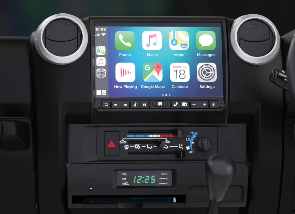 9" MK3 Multimedia Headunit for Toyota LandCruiser 70 Series LC70 VDJ76 VDJ78 VDJ79 WIRELESS APPLE CARPLAY ANDROID AUTO